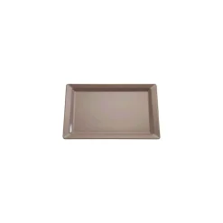 Plat pure color taupe GN 1/2 32,5 x 26,5 cm