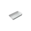 Plat ravier mélamine blanc 29,5 x 17 x 4,5 cm