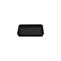 Plat ravier mélamine noir 26 x 14,2 x 4,5 cm