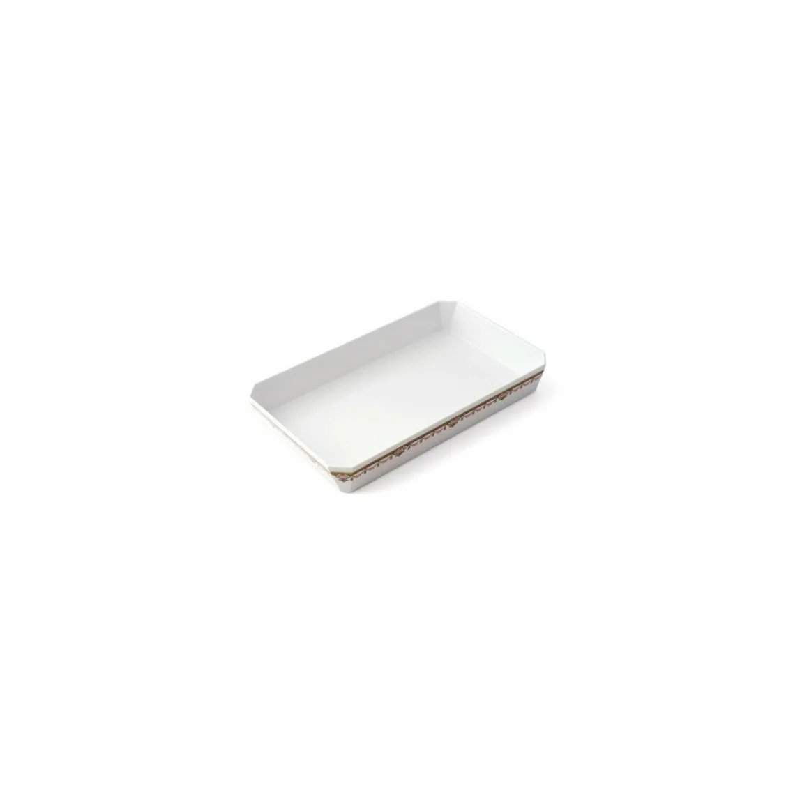 Plat ravier mélamine Pompadour 33,5 x 20 x 4,5 cm