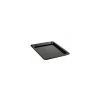 Plat Thin Rim mélamine noir GN 1/2 26,5 x 32,5 x 3 cm