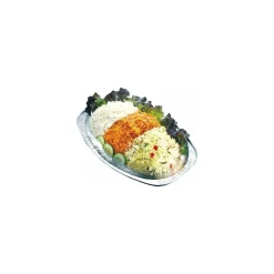 Plat traiteur ovale en aluminium 35 x 24 cm - par 10
