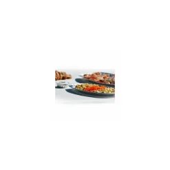 Plat traiteur ovale en aluminium 43 x 28 cm - par 10