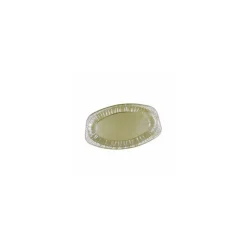 Plat traiteur ovale en aluminium 55 x 36 cm - par 10