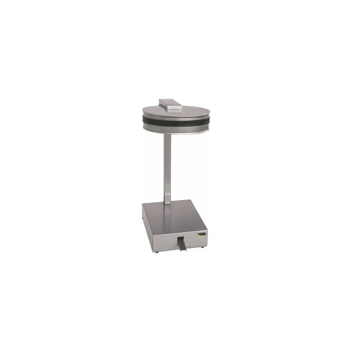 Porte sac poubelles inox 100 L avec couvercle PVC