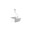 Porte étiquette à clipser + 10 étiquettes 12 cm