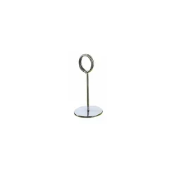 Porte étiquette inox à pied 7 cm - par 10