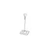 Porte étiquette à pied inox carré 15 cm - par 3