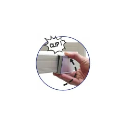 Porte étiquette pour rayonnage Fermostock 6611 - 6811