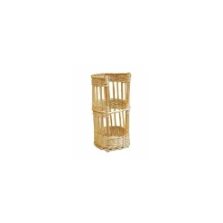 Porteuse ronde tradition osier ø 27,5 x 52 cm