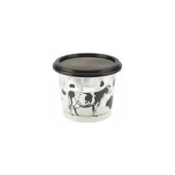 Pot à crème fraiche décor vache 50 cl - par 250