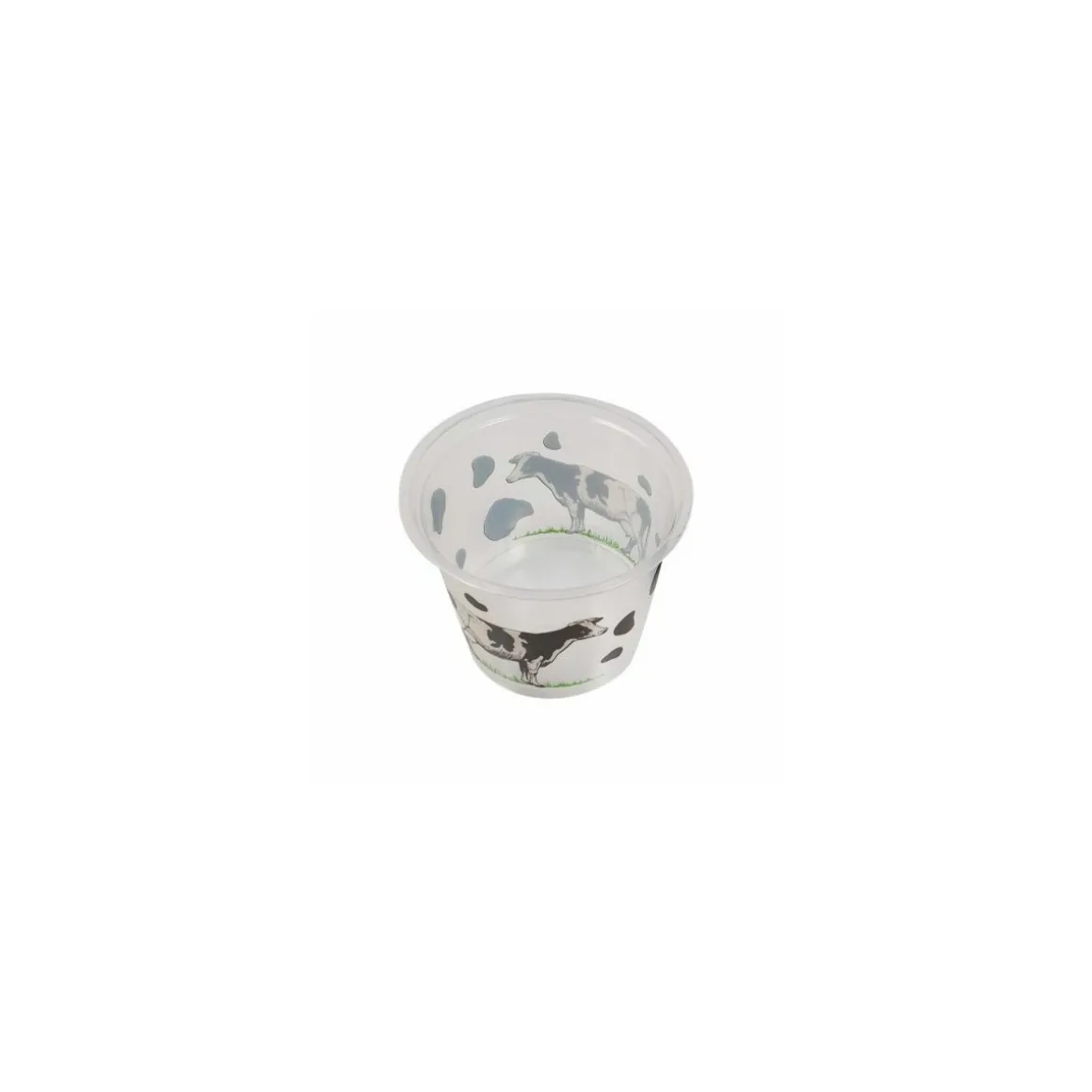 Pot à crème fraiche décor vache 250 ml - par 250
