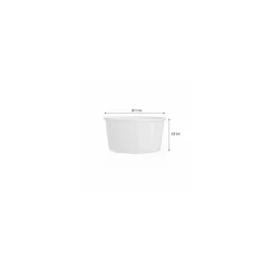 Pot papier plissé ingraissable 120 ml - par 250