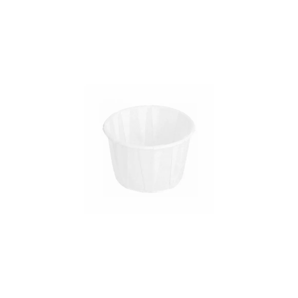 Pot papier plissé ingraissable 60 ml - par 250