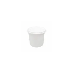 Pot plastique PP avec couvercle 500 ml - par 250