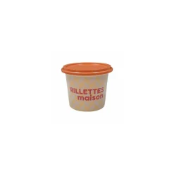 Pot à rillettes porc PP grès 500 ml - par 250