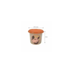 Pot à rillettes porc PP grès 500 ml - par 250