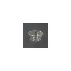 Pot à sauce plastique transparent Delipack 100 ml - par 100