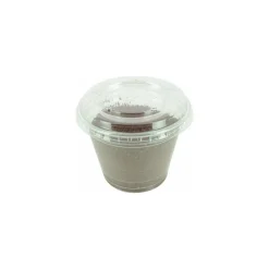 Pot à sauce Solo 26,6 cl et couvercle APET - par 50