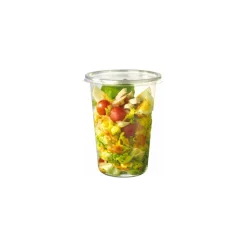 Pot Tusipack PET cristal 1000 ml - par 50
