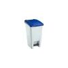 Poubelle mobile à pédale Mobily bleu 60 L