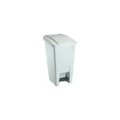 Poubelle mobile à pédale Mobily blanc 60 L
