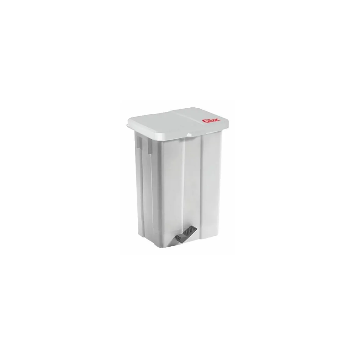 Poubelle à pédale compacte 50 L