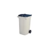 Poubelle sur roues plastique gris 240 L