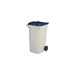 Poubelle sur roues plastique gris 240 L