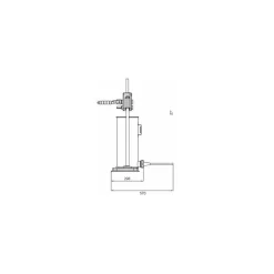 Poussoir manuel vertical 13 L PV13P