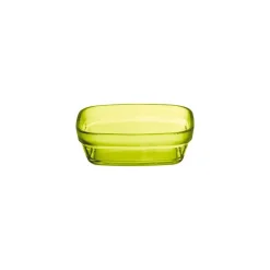 Ravier carré copolyester jaune 25 cl - par 6