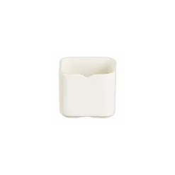 Ravier carré mekkano ivoire 7,5 x 7,5 x 6 cm 21 cl - par 6