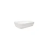 Ravier individuel blanc verre trempé 28 cl 14 x 9 cm - par 24