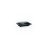 Ravier noir sushi et produits frais Quadripack + couvercle 17 x 10,5 cm - par 25