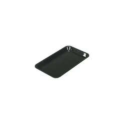 Ravier plexi GN 1/4 noir H. 5 cm 26,5 x 16,2 cm