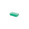 Ravier rectangulaire vert menthe 30 cl - par 24