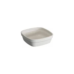 Ravier végétal réutilisable Lilitouch blanc 25 cl 11 x 11 cm - par 24