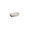 Ravier végétal réutilisable Lilitouch blanc 32 cl 14,7 x 9 cm - par 24