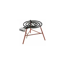 Réchaud à paella ø 80 cm avec thermocouple et piètement Garcima