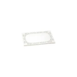 Rectangle dentelles papier blanc 40 x 30 cm - par 250