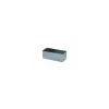 Rectangle inox 12 x 3 x 3 cm