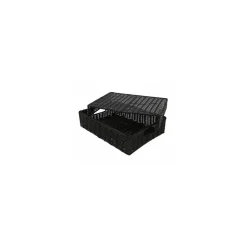 Réhausse faux fond Carita PP armature époxy noir 38 x 28 x 6,5 cm