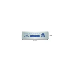 Rince-doigts hydroalcoolique 14,5 x 4 cm - par 150