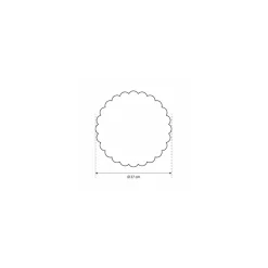 Rond patissier festonné ø 270 mm - par 250