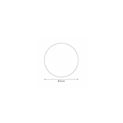 Rond pâtissier carton or extra-fort ø 22 cm - par 100