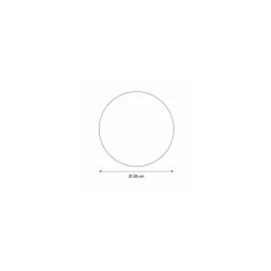 Rond pâtissier carton or extra-fort ø 28 cm - par 100