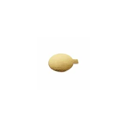 Rond pâtissier à languette or et noir ø 8 cm - par 200