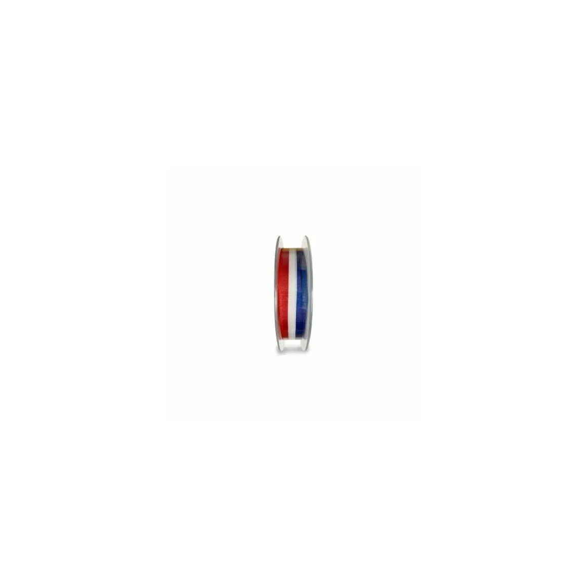 Ruban bleu blanc rouge 16 mm x 25 m - à l'unité