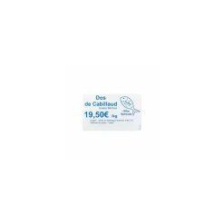 Ruban d'impression bleu imprimante Edikio Flex et Duplex carte PVC