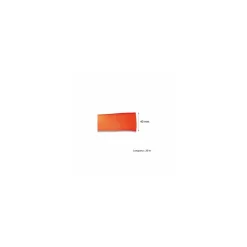 Ruban orange fluo 40 mm x 20 m - à l'unité
